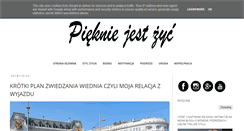 Desktop Screenshot of piekniejestzyc.pl